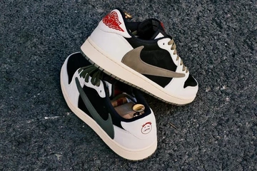 Travis Scott Jordan 1 Low Olive