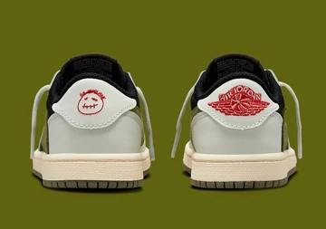 Travis Scott Jordan 1 Low Olive