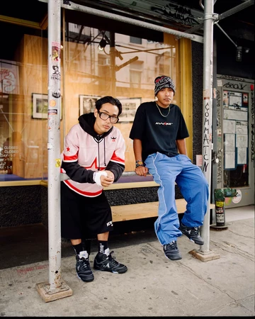 Awake NY x Air Jordan 5 Racer Blue Mood 3