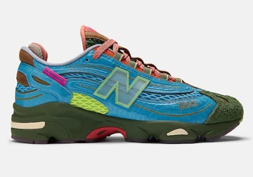 Salehe Bembury x New Balance 1000 Fog Be The Cloud Außenseite