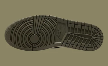 Travis Scott Jordan 1 Low Medium Olive Sohle