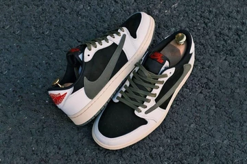 Travis Scott Jordan 1 Low Olive