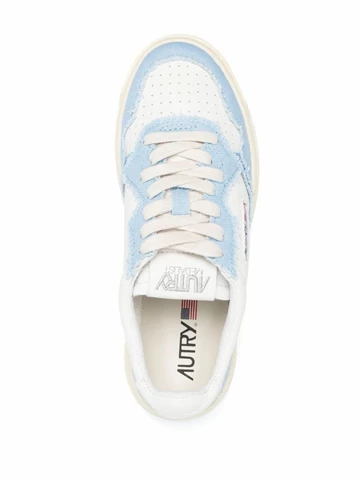 Autry Medalist Blue Canvas