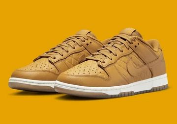 Dunk Low Quilted Wheat