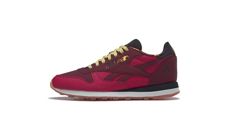 Street Fighter Reebok Classic Leather Crimson Mist