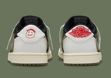 Travis Scott Jordan 1 Low Olive