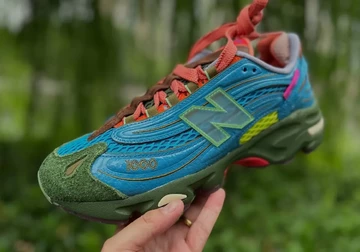 Salehe Bembury x New Balance 1000 Fog Be The Cloud Außenseite