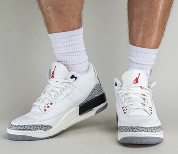 Jordan 3 White Cement Reimagined