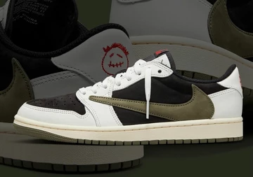 Travis Scott Nike Air Jordan 1 Low Olive