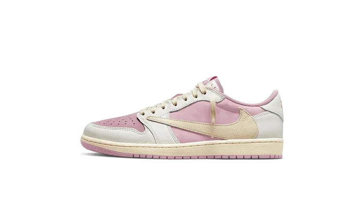 Travis Scott Jordan 1 Low Sail Shy Pink DM7866 106 Dead Stock