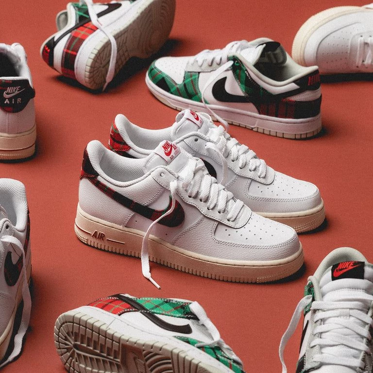 Nike air force 1 plaid best sale