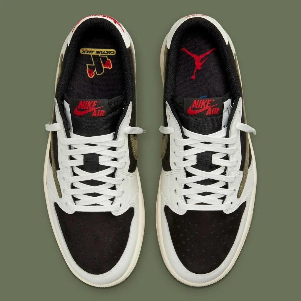 Travis Scott Jordan 1 Low Olive DZ4137-106 | Dead Stock Travis Scott Jordan 1 Low Olive DZ4137-106 | Dead Stock
