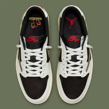 Travis Scott Nike Air Jordan 1 Low Olive