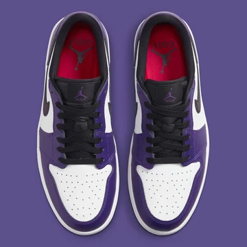 Jordan 1 Low G Court Purple