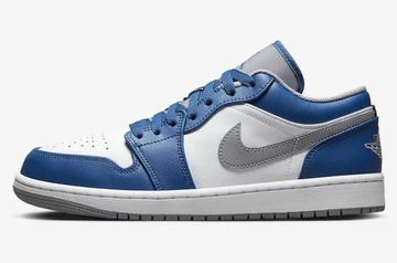 Jordan 1 Low True Blue Cement