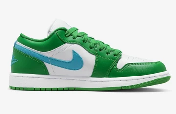 Jordan 1 Low Lucky Green Aquatone
