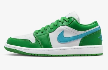 Jordan 1 Low Lucky Green Aquatone