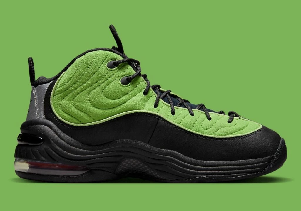 Stussy × Nike Air Penny 2 \"Black/Green\" Air Penny 2 x Stüssy 'Vivid Green and Black' (DX6933-300