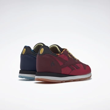 Street Fighter Reebok Classic Leather Crimson Mist