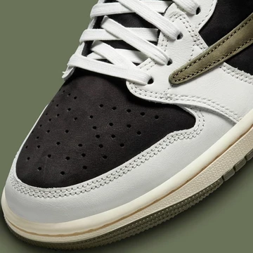 Travis Scott Jordan 1 Low Olive