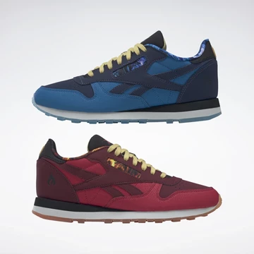 Street Fighter Reebok Classic Leather Crimson Mist