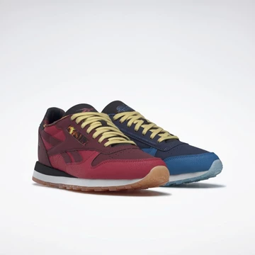Street Fighter Reebok Classic Leather Crimson Mist