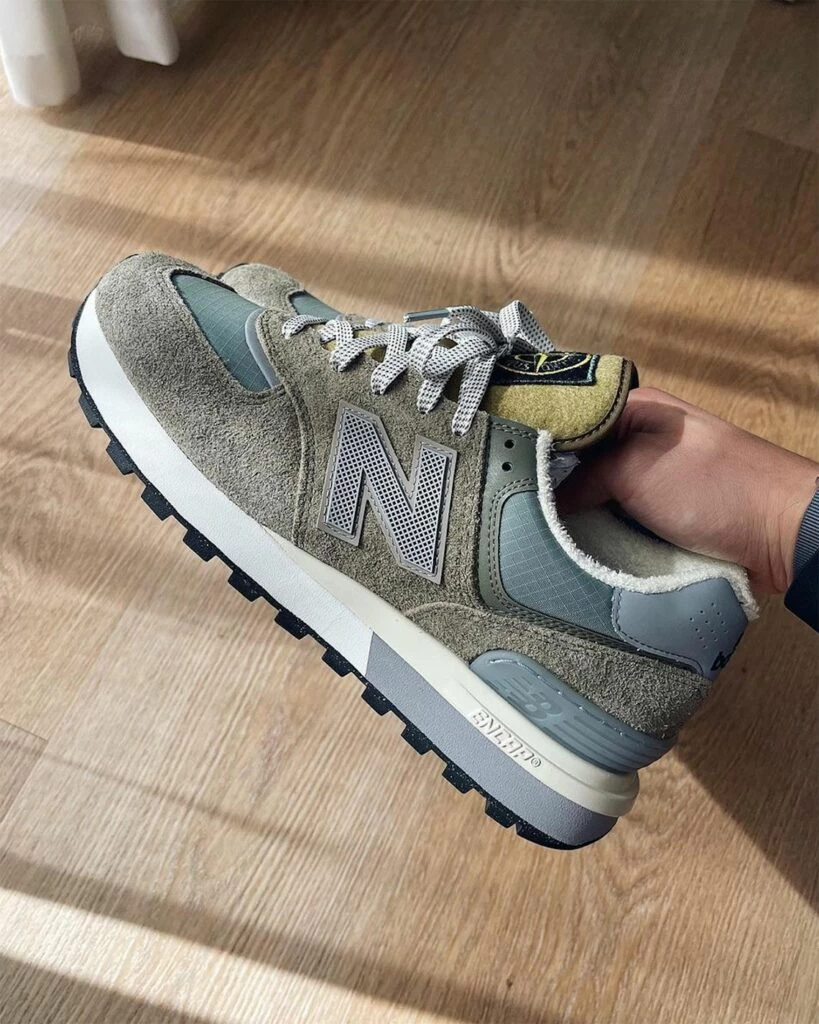 Stone Island New Balance 574 Legacy Steel Blue U574LGST