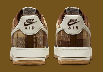 Air Force 1 Cacao Plaid