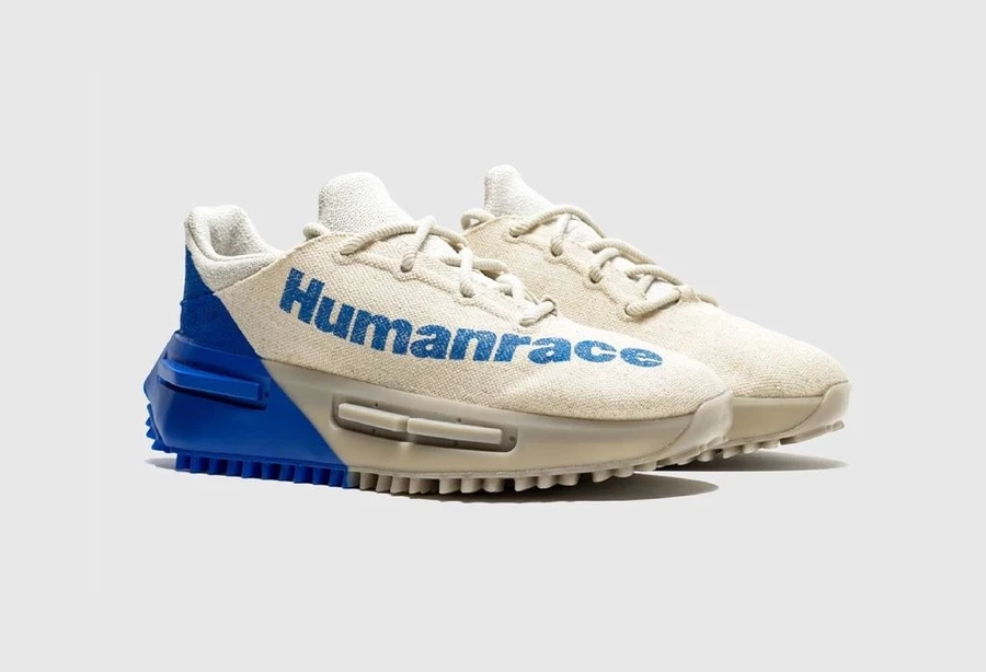 adidas gazelle silver green womens adidas Human Race NMD Pharrell Blank Canvas – The Garden main image 1