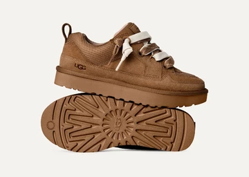 UGG Low Lowmel Earth Chestnut Außenseite und Sohle