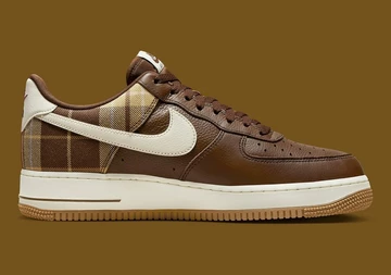 Air Force 1 Cacao Plaid