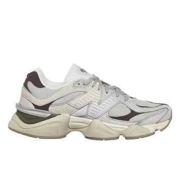 New Balance 9060 Light Grey Maroon