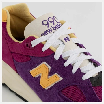 New Balance 990v2 Pink Purple