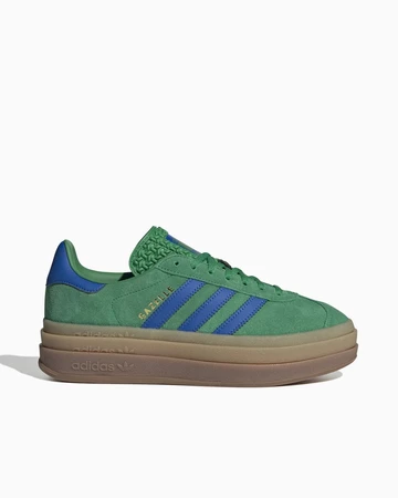 adidas Gazelle Bold Green Blue Außenseite