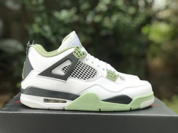 Jordan 4 Seafoam Oil Green