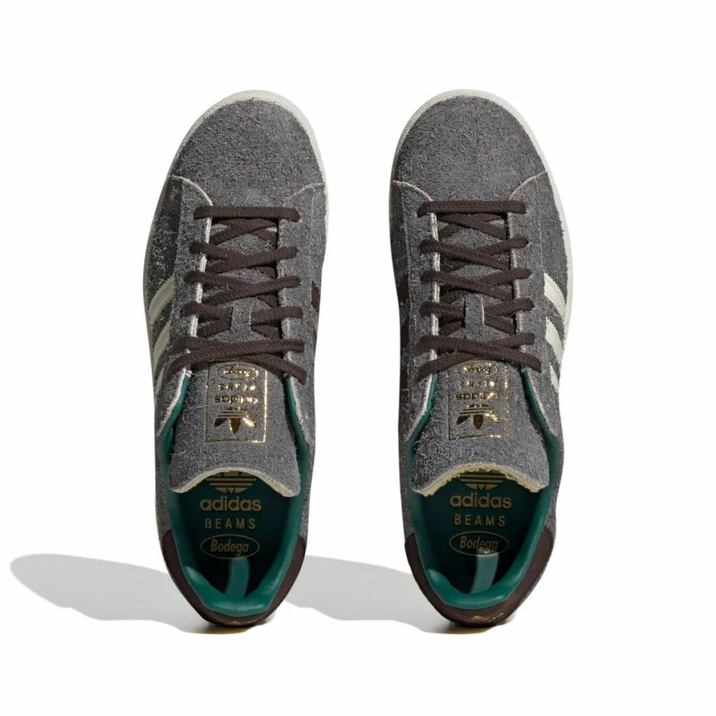 adidas gazelle silver green womens Adidas Adidas Campus Bodega Beams Gray Four (ID2379) main image 0