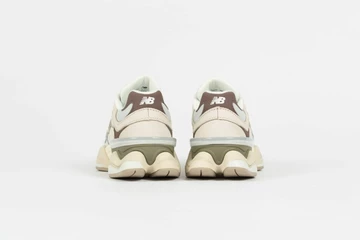 New Balance 9060 Light Grey Maroon