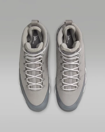 Jordan 9 Cool Grey  von oben