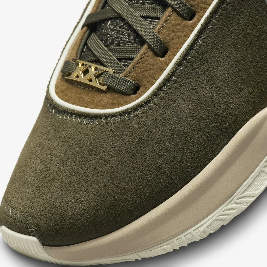 Nike LeBron 20 Olive Suede DV1193-901 | Dead Stock