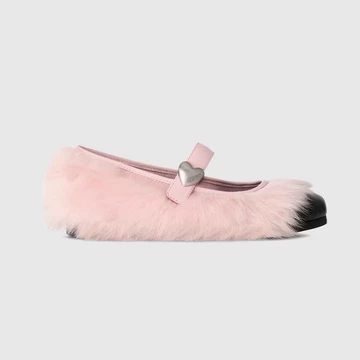AMBUSH x UGG Mary Jane Pink Außenseite