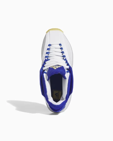 adidas Crazy 1 White Royal Yellow von Oben