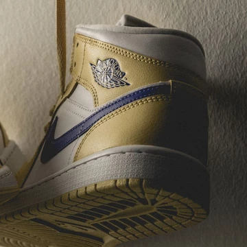 Jordan 1 Mid Lemon Wash