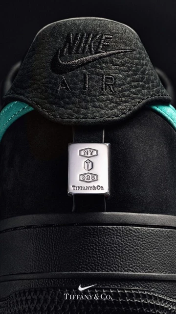 Tiffany Air Force 1 Low Black