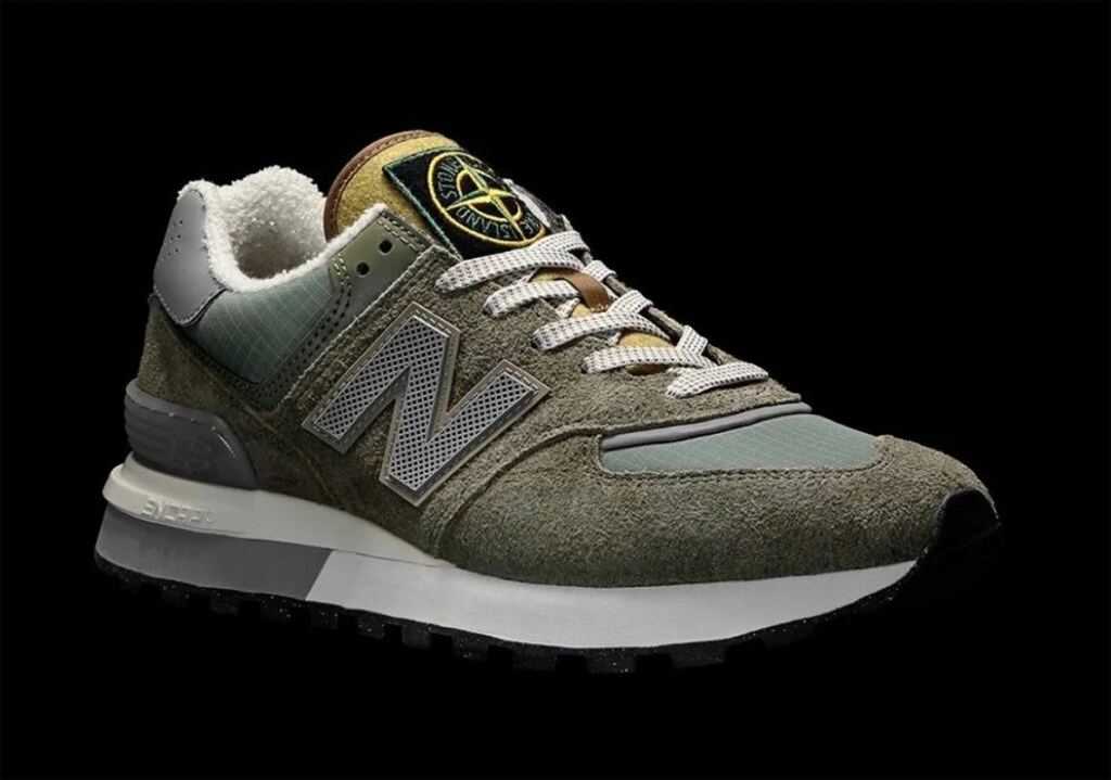 Stone Island New Balance 574 Legacy Steel Blue U574LGST