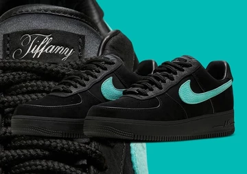 Tiffany Air Force 1 Low Black 1837