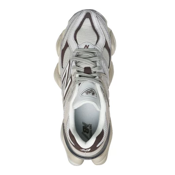 New Balance 9060 Light Grey Maroon