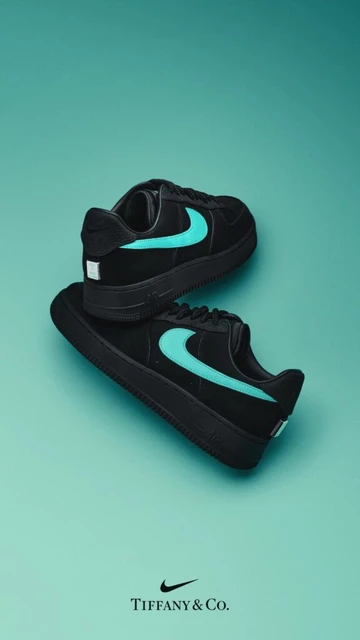 Tiffany Air Force 1 Low Black
