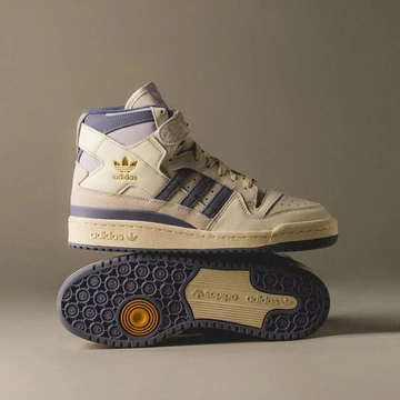 adidas Forum 84 High White Violet