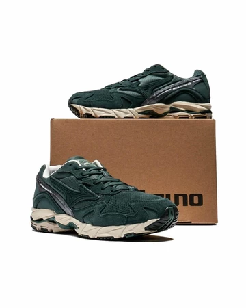 Mizuno Wave Rider 10 Silver Pine