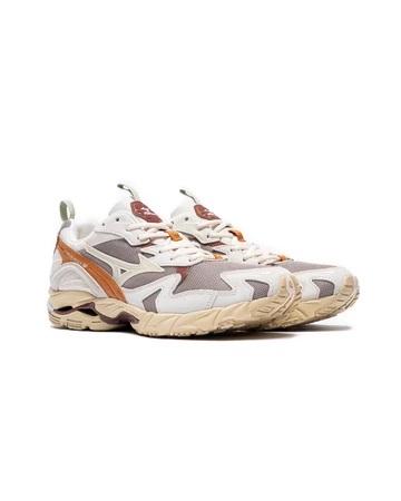 Mizuno Wave Rider 10 Vintage Khaki schräg frontal